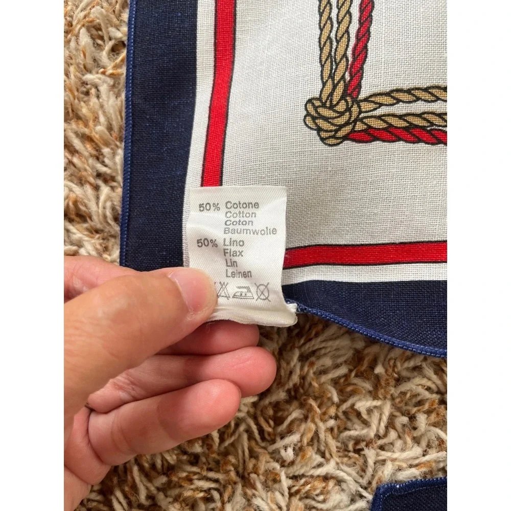 Vintage Gucci Table Linens 2 Placemats and 2 Napkins‎ Linen Cotton Blend